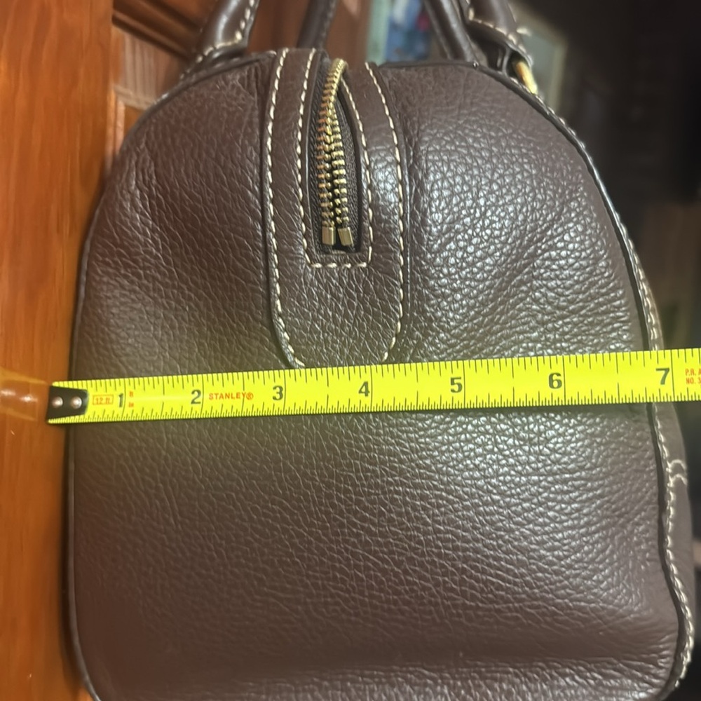 Lauren by Ralph Lauren Brown Leather Boston Bag - Great Condition - Picture 10 of 10